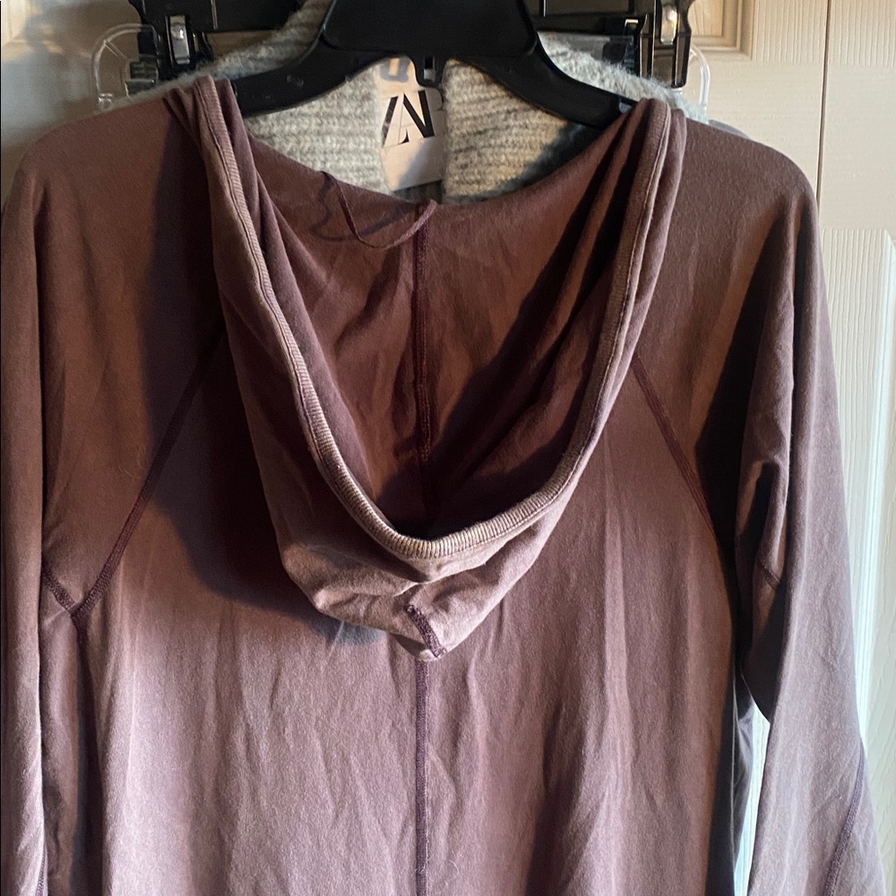 Free People NWT Hot Shot Hooded  Long Sleeve Stretch Cotton Jumpsuit small - Picture 8 of 14